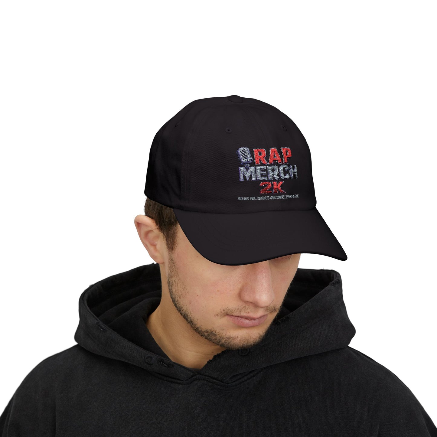 Rapper Dad Cap - Classic Cap for Men, Hip Hop Hat, Music Lover Gift, Fashion Accessory, Casual Style