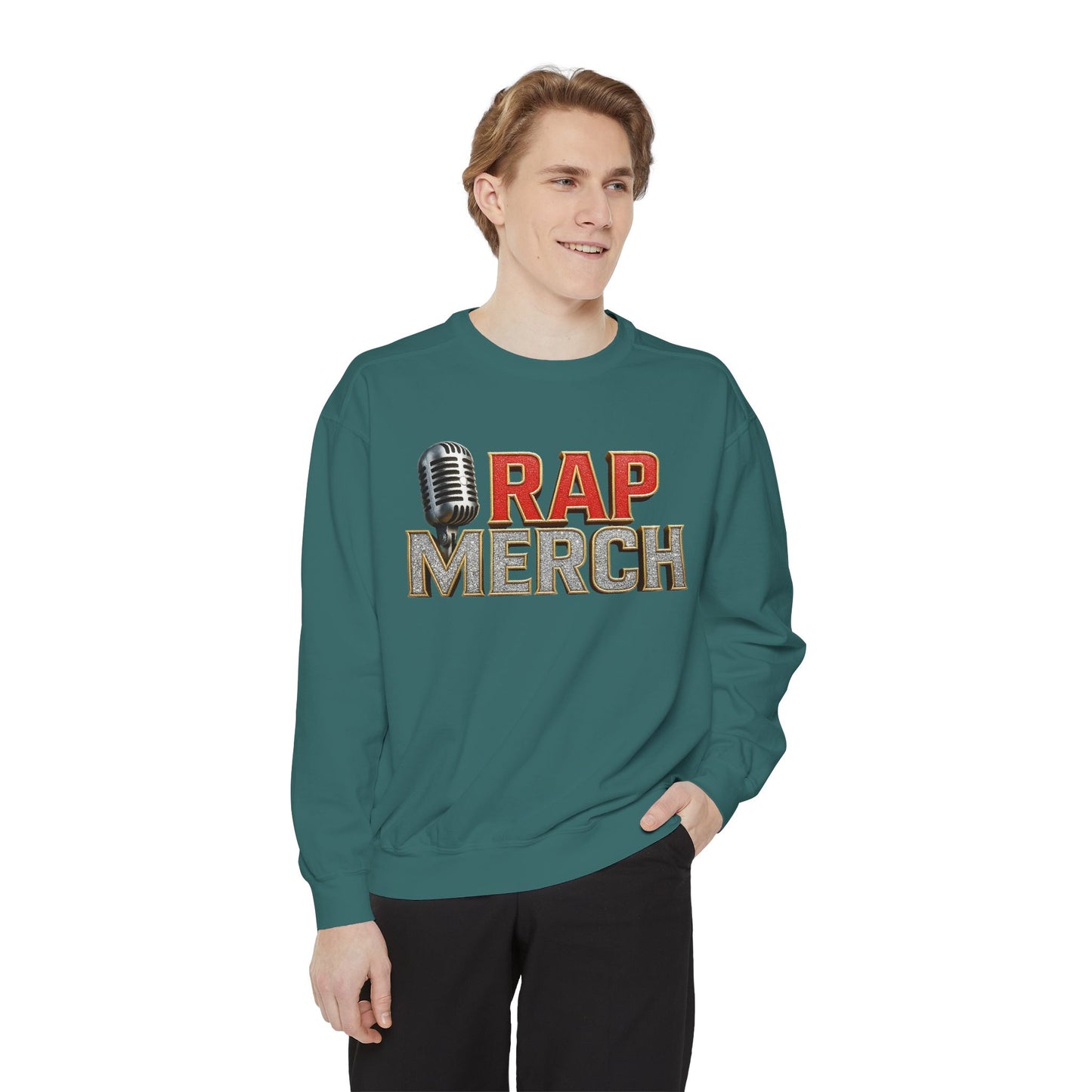 Unisex Rap Merch Sweatshirt, Cozy Hip-Hop Style Pullover, Music Lover Gift, Streetwear Fashion, Casual Lounge Wear