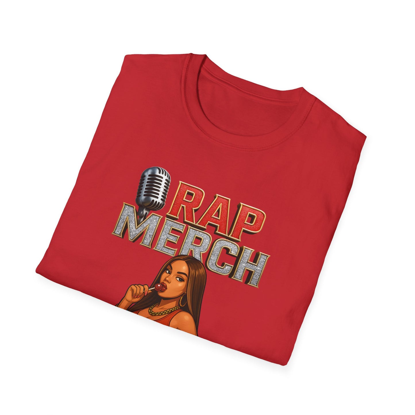 Vibrant Rap Merch T-Shirt, Perfect for Music Lovers, Graphic Tee Gift, Streetwear Fashion, Casual Everyday Wear