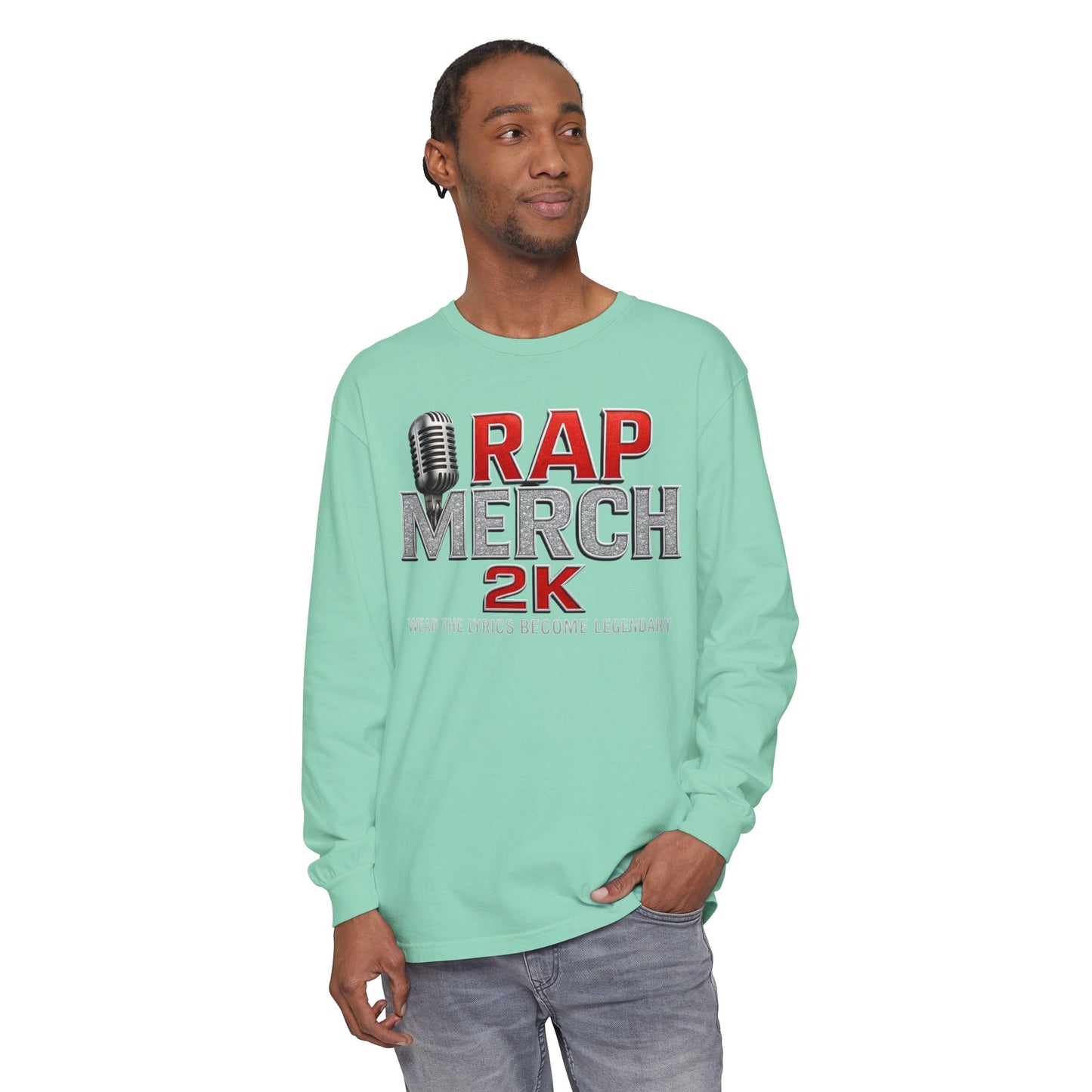 Rap Merch Long Sleeve T-Shirt - Legendary Lyrics Apparel, Music Lover Gift, Unisex Fashion, Casual Wear, Concert Merchandise