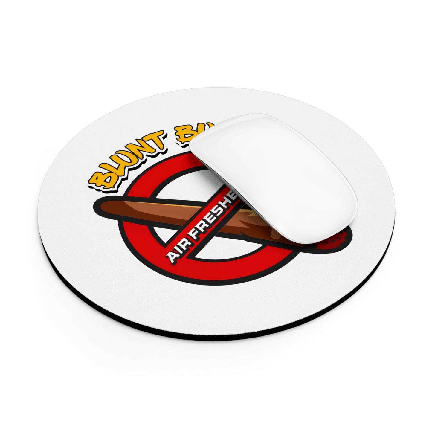 Blunt Busters Mouse Pad | Unique Gamer Accessory, Desk Decor, Gift for Smokers, Funny Office Supply, Cool Home Office