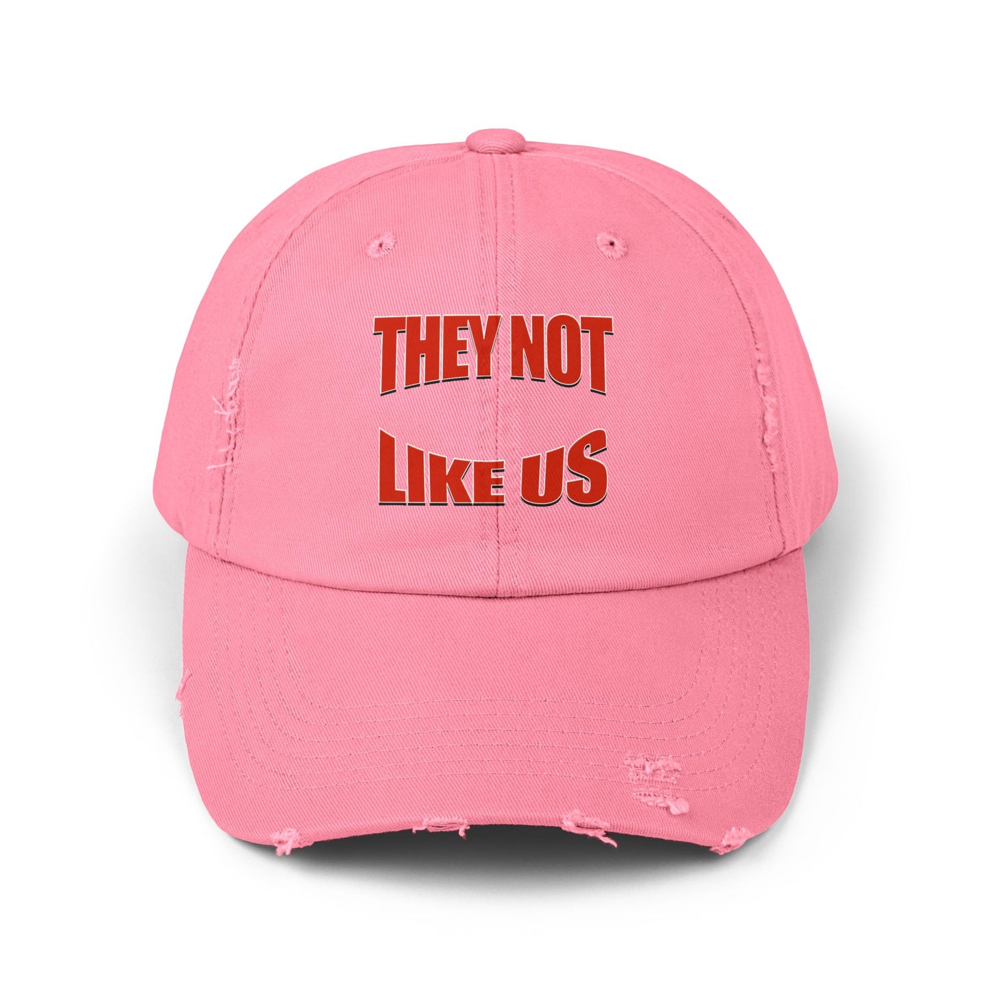 “Unisex Distressed Cap Bold Statement Streetwear Hat