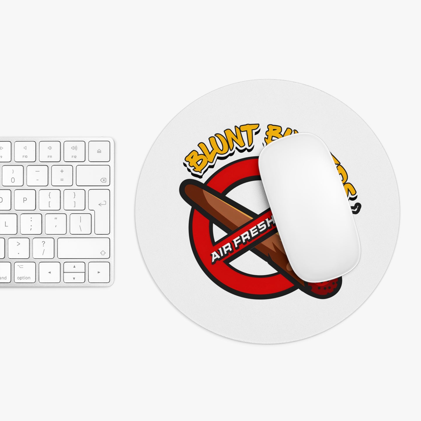 Blunt Busters Mouse Pad | Unique Gamer Accessory, Desk Decor, Gift for Smokers, Funny Office Supply, Cool Home Office