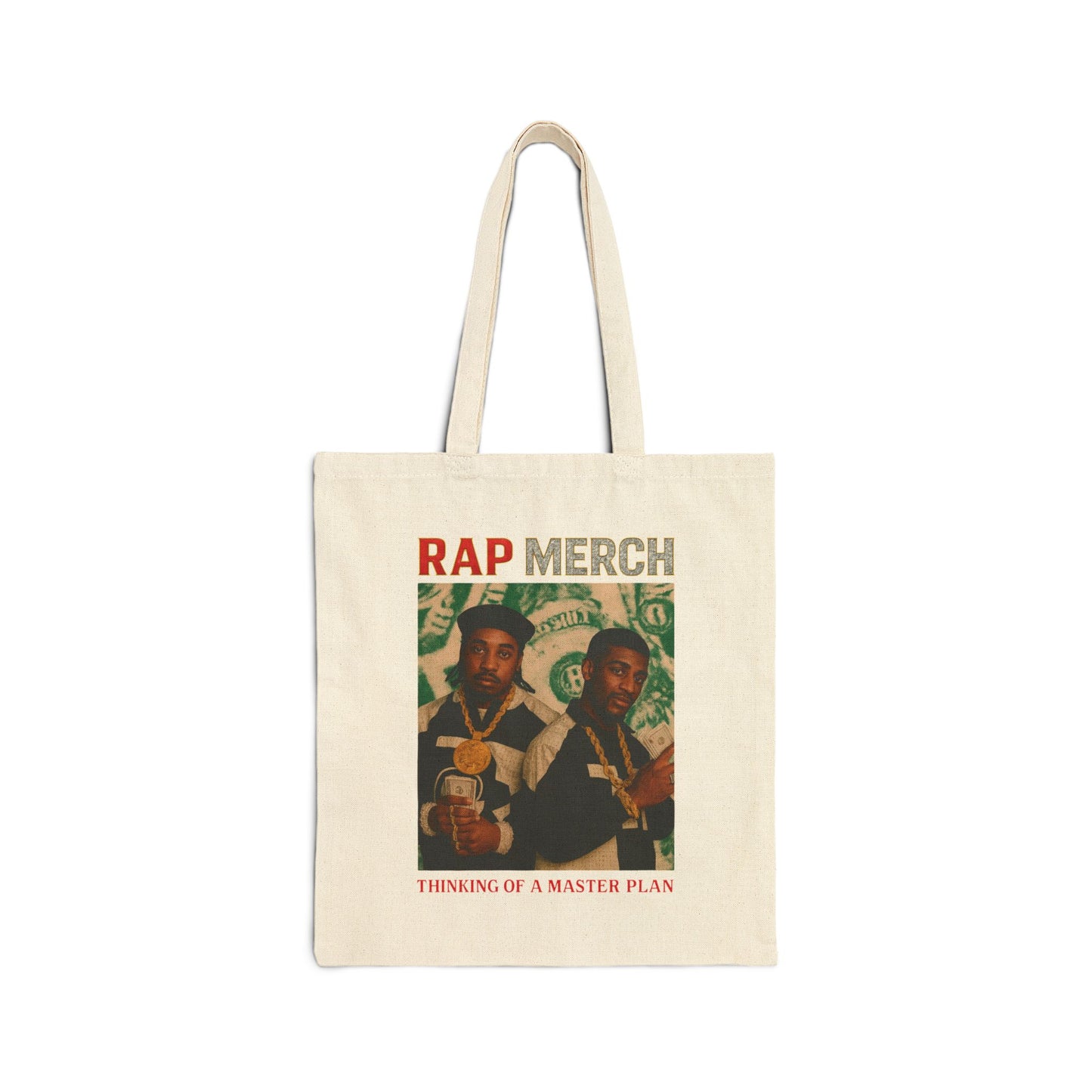 Stylish Cotton Canvas Tote Bag - Rap Merch, Eco-Friendly Shopping Bag, Everyday Use Tote, Gift for Music Lovers, Fashion Accessory