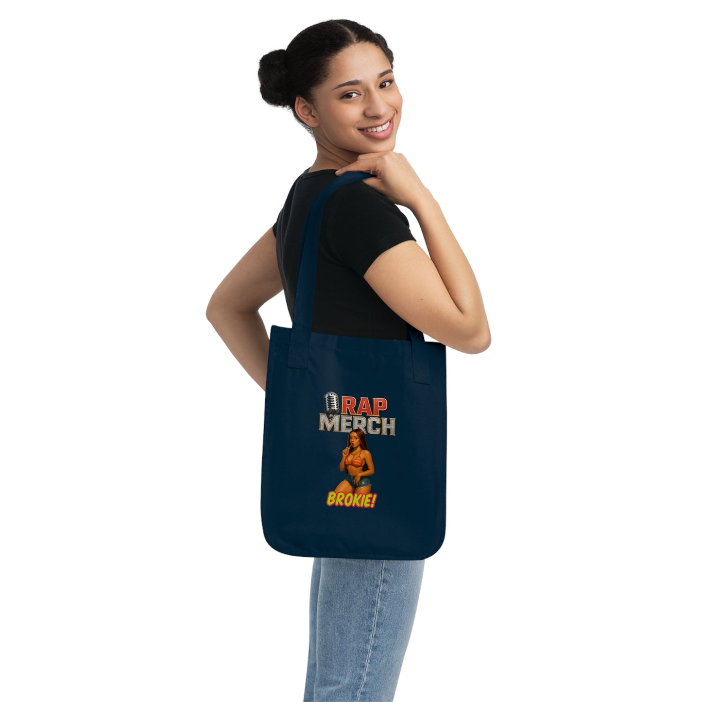 Rap Merch Organic Tote Bag - Perfect for Music Lovers, Festival Essentials, Shopping, Eco-Friendly Gift, Stylish Everyday Use