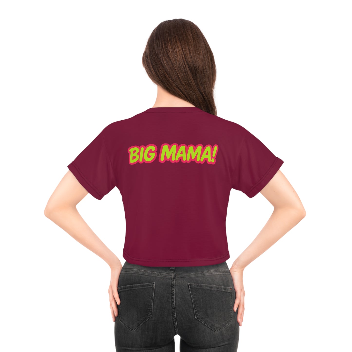 Big Mama Rap Merch Crop Tee - Trendy Streetwear, Music Lover Gift, Festival Outfit, Casual Summer Style, Hip Hop Apparel