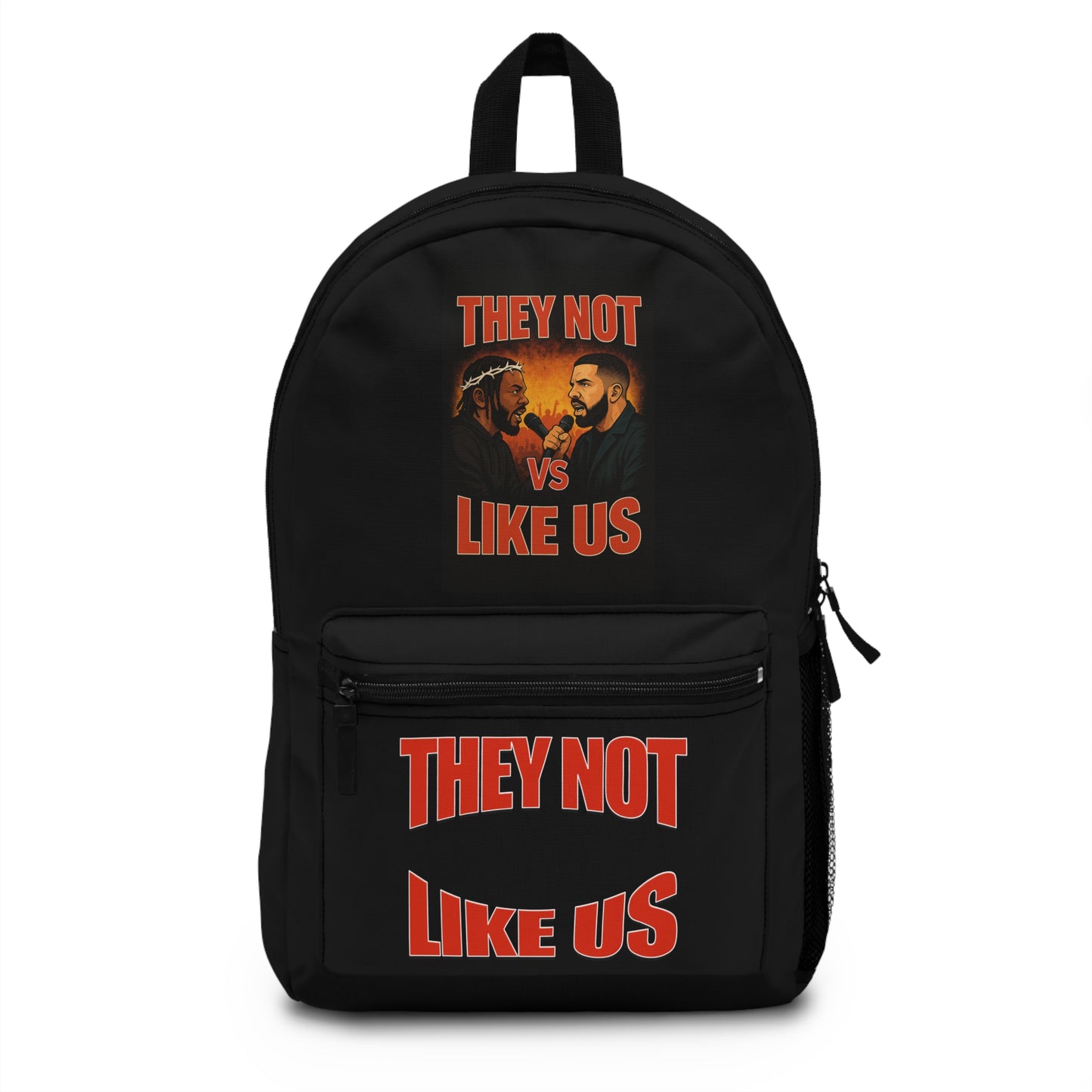 Bold Statement Backpack - Unique Gift for Students, Trendy School Bag