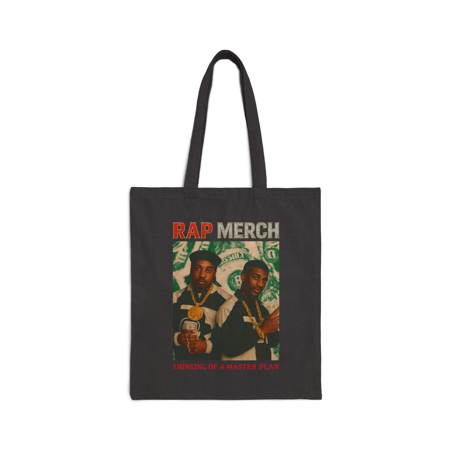 Stylish Cotton Canvas Tote Bag - Rap Merch, Eco-Friendly Shopping Bag, Everyday Use Tote, Gift for Music Lovers, Fashion Accessory