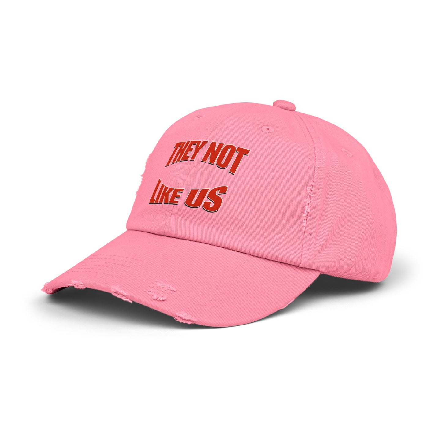 “Unisex Distressed Cap Bold Statement Streetwear Hat
