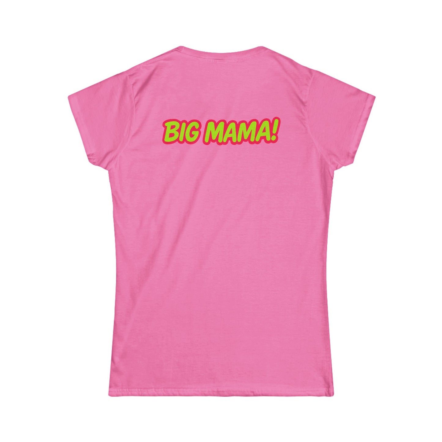 Rap Merch Women's Softstyle Tee - Big Mama Graphic Tee, Hip Hop Fashion, Gift for Music Lovers, Casual Chic Style, Birthday Gift
