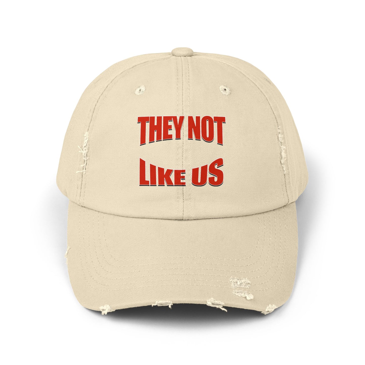 “Unisex Distressed Cap Bold Statement Streetwear Hat