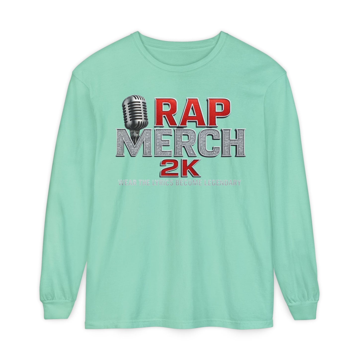 Rap Merch Long Sleeve T-Shirt - Legendary Lyrics Apparel, Music Lover Gift, Unisex Fashion, Casual Wear, Concert Merchandise