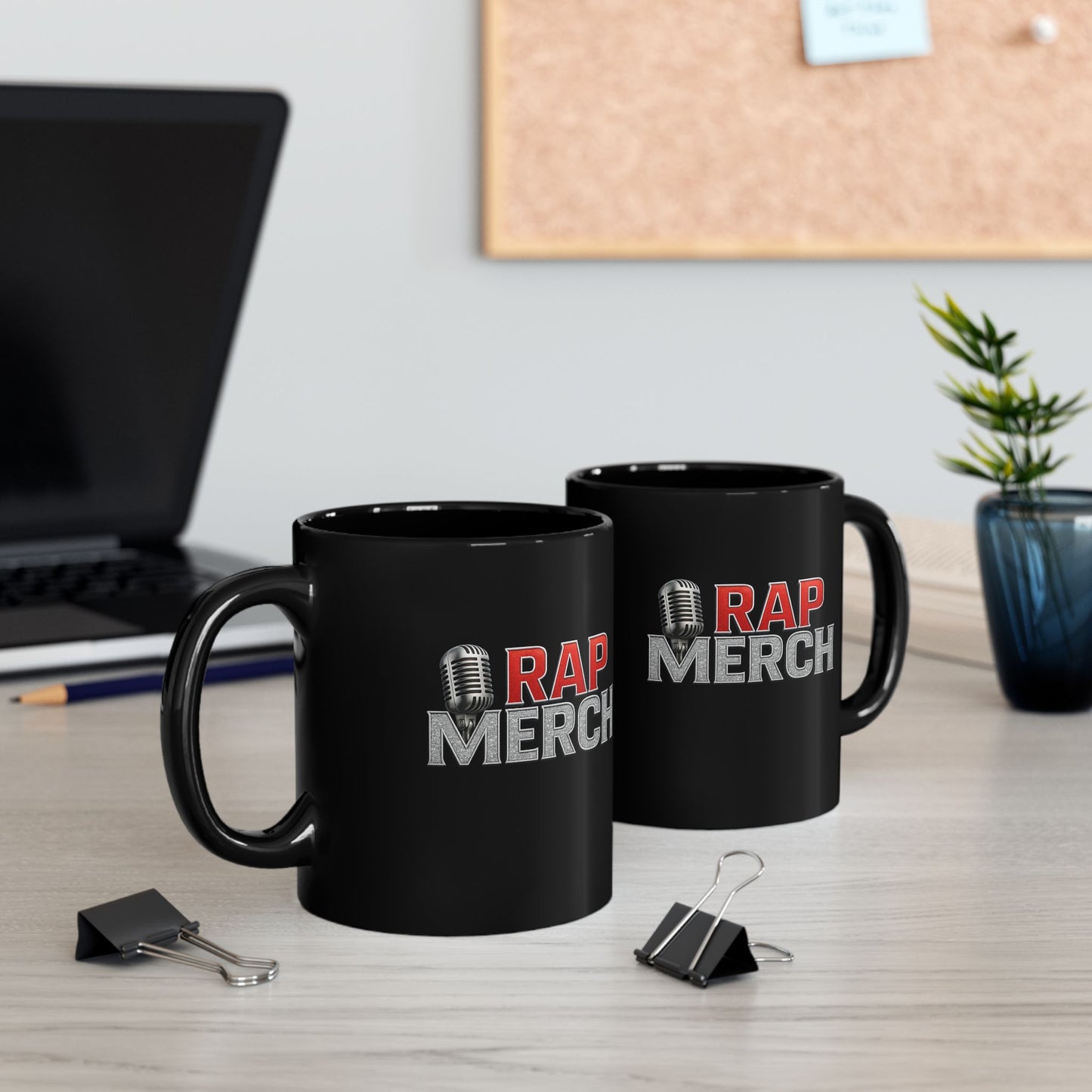Rap Merch 2K Black Mug | Perfect for Music Lovers, Gift for Birthdays, Music Events, Coffee Lovers, Stylish Drinkware