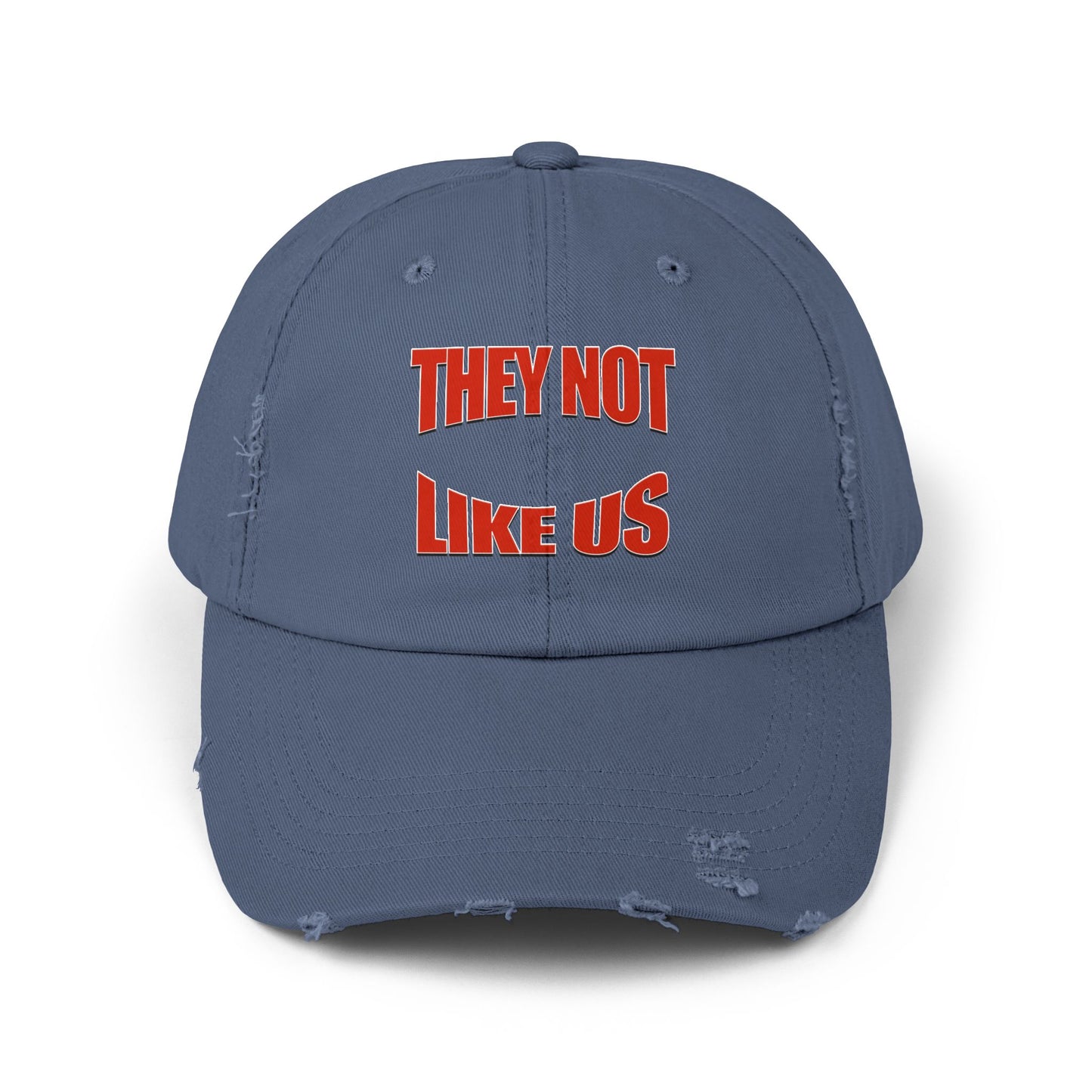 “Unisex Distressed Cap Bold Statement Streetwear Hat