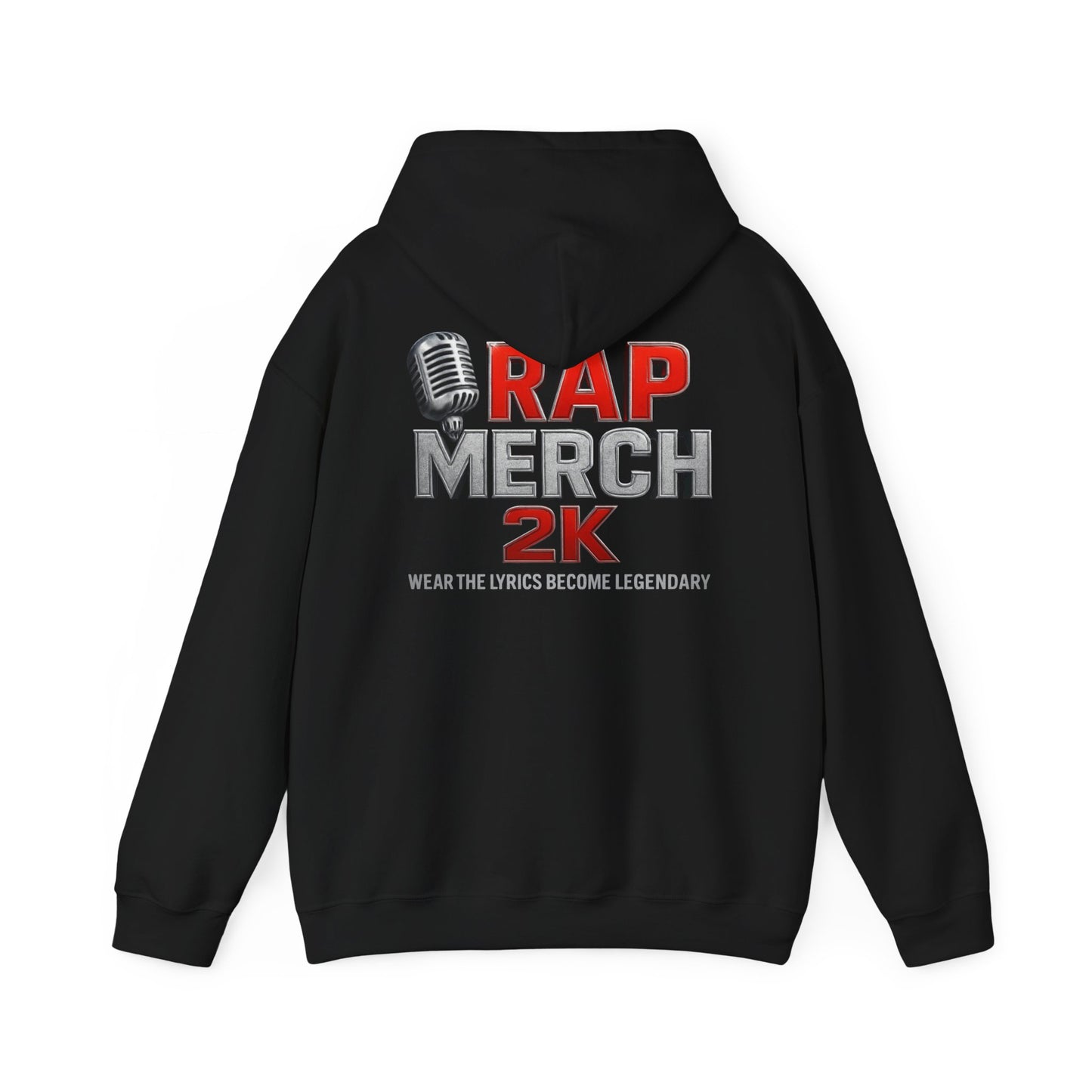 Rap Merch Hooded Sweatshirt, Unisex Rap Hoodie, Music Lover Gift, Cool Streetwear, Hip Hop Fashion, Celebrate Your Passion