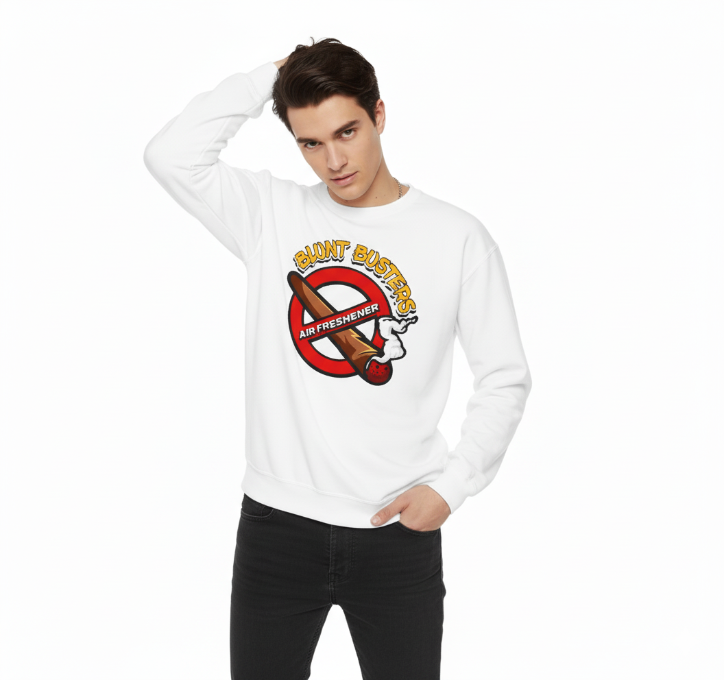 Ghostbusters-Inspired Unisex Sweatshirt, Cozy Pullover, Halloween Apparel, Unique Gift, Trendy Streetwear, Comedy Merchandise