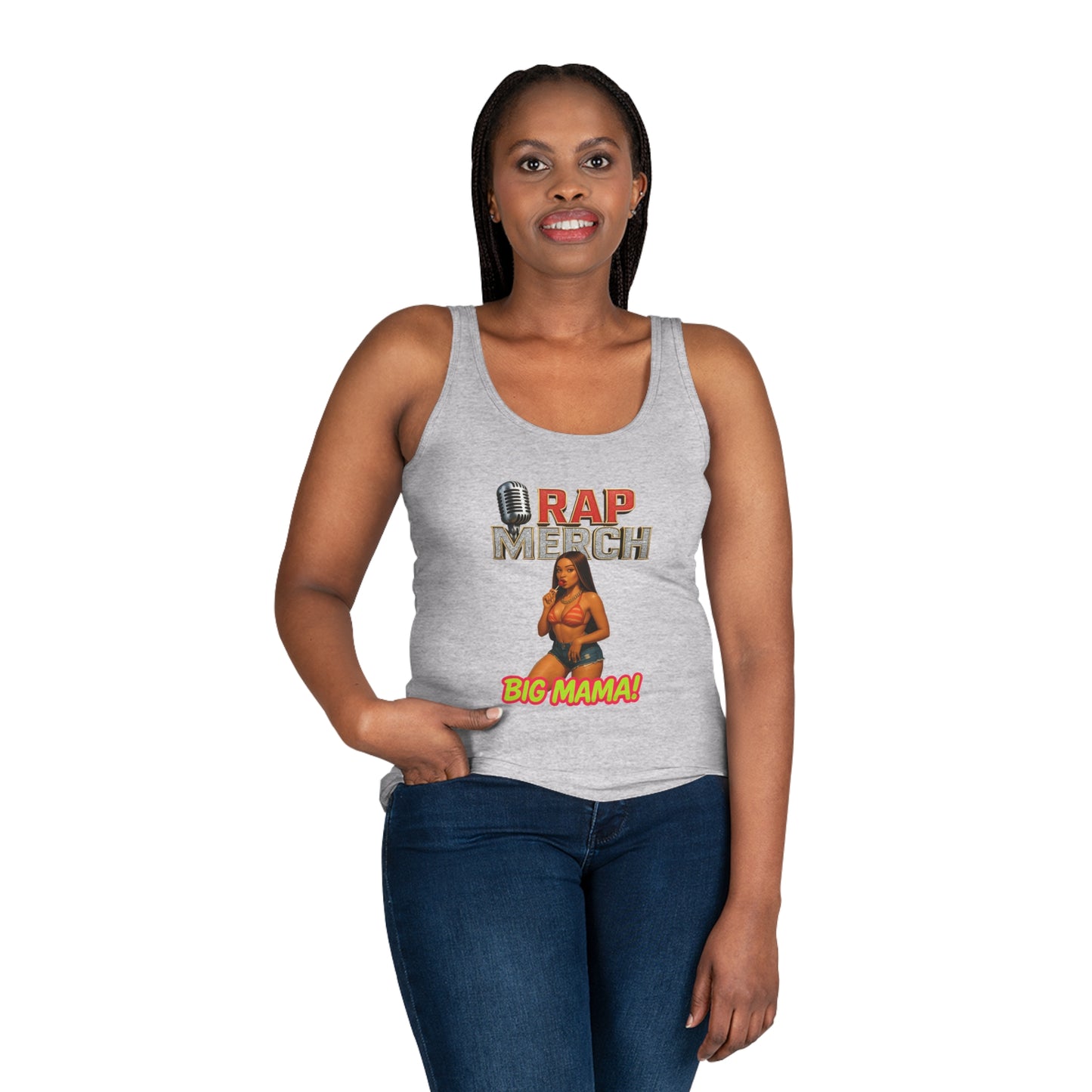 Hip Hop Women's Tank Top, Casual Summer Wear, Music Lover Gift, Concert Outfit, Trendy Graphic Tee, Festival Apparel