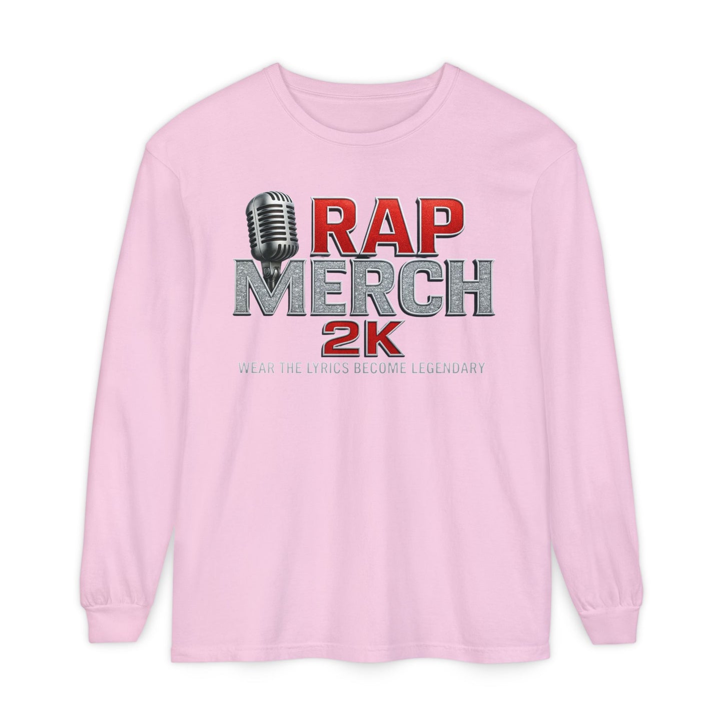 Rap Merch Long Sleeve T-Shirt - Legendary Lyrics Apparel, Music Lover Gift, Unisex Fashion, Casual Wear, Concert Merchandise