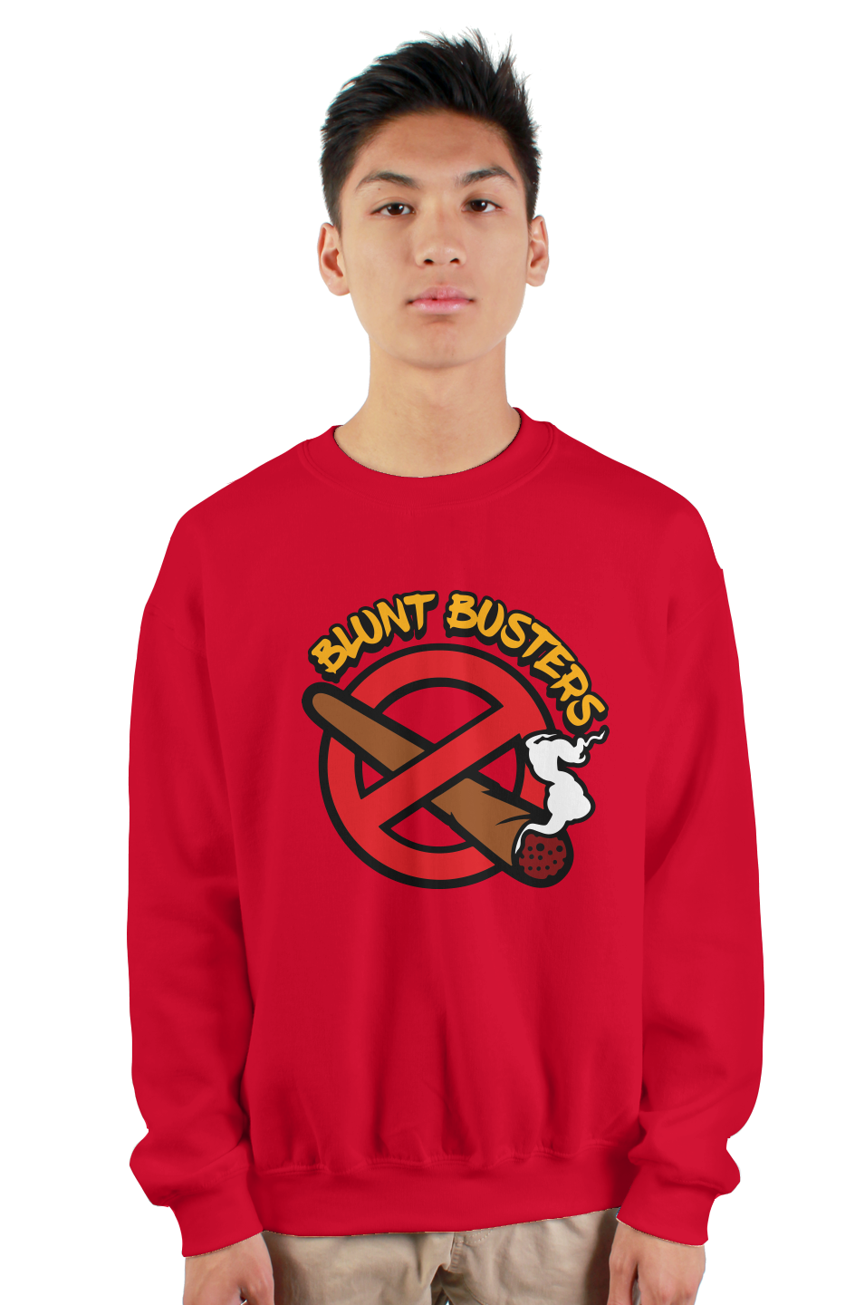 Bluntbusters crew neck sweat shirt