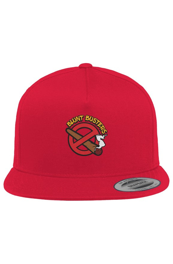 Bluntbusters 5-Panel Cotton Twill Snapback Cap