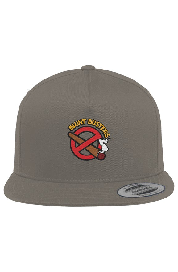 Blunbusters 5-Panel Cotton Twill Snapback Cap
