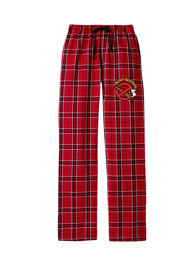 Blunt Busters Womens Flannel Plaid Pant