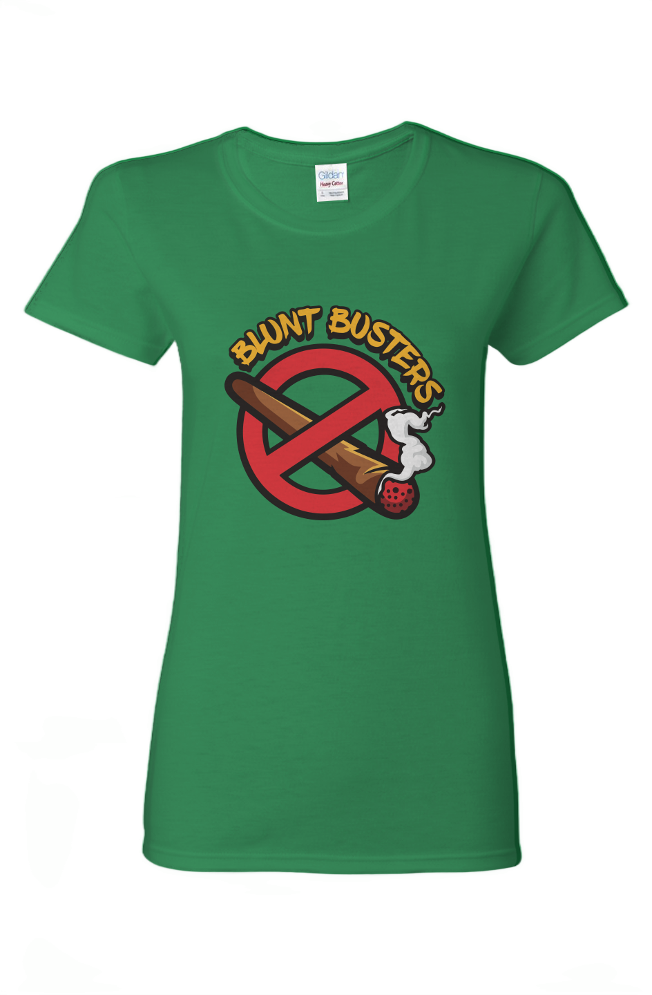 Blunt Busters Ladies Heavy Cotton T-Shirt
