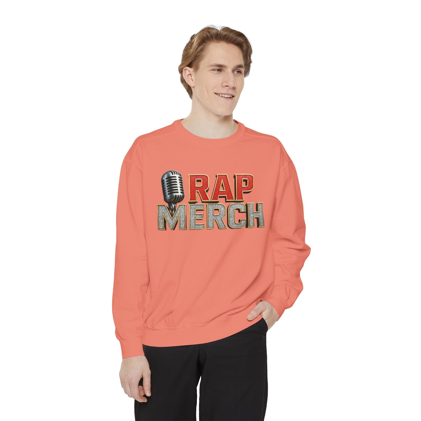 Unisex Rap Merch Sweatshirt, Cozy Hip-Hop Style Pullover, Music Lover Gift, Streetwear Fashion, Casual Lounge Wear