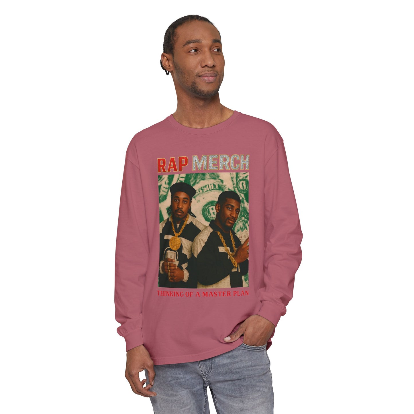 Retro Rap Long Sleeve Tee, Unisex Music Shirt, Hip Hop Tee, Vintage Rap Merchandise, Gift for Music Lovers, Streetwear Top