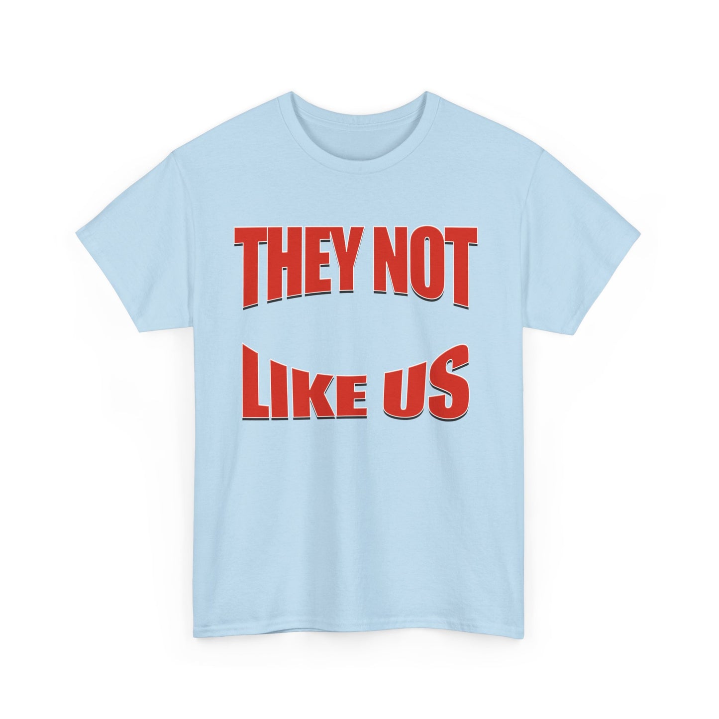 Unisex Heavy Cotton Tee with Bold Statement, Casual Wear, Streetwear, Gift for Friends, Statement Tee, Everyday Fashion