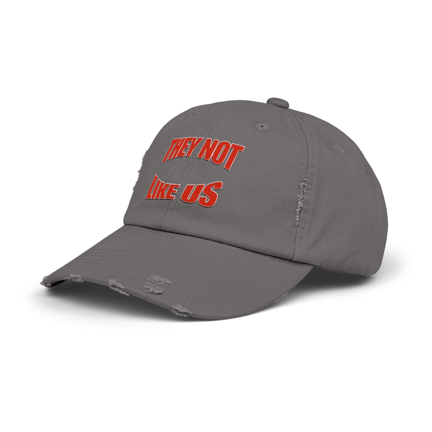 “Unisex Distressed Cap Bold Statement Streetwear Hat