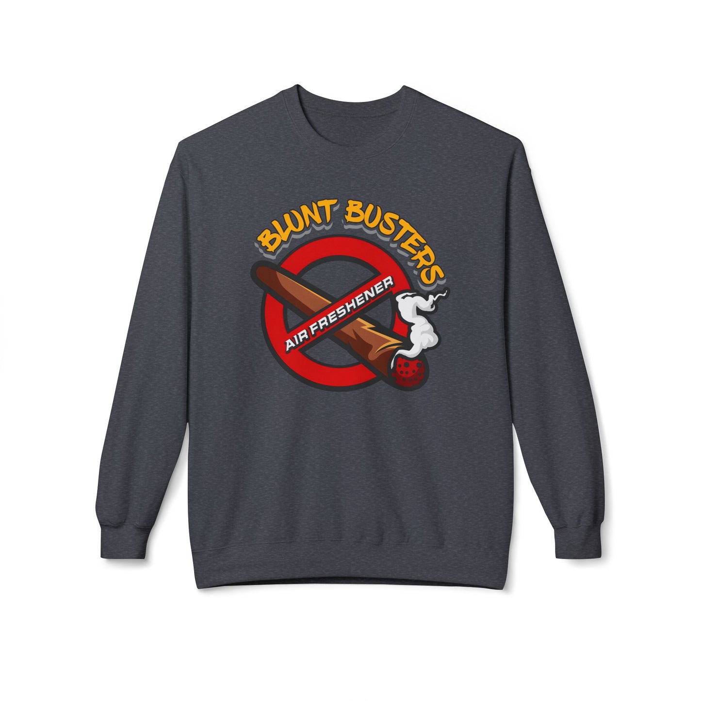 Funny Graphic Sweatshirt for Chill Vibes, Cozy Unisex Heavyweight Crew, Gifts for Friends, Unique Sweatshirts, Casual Comfort Wear