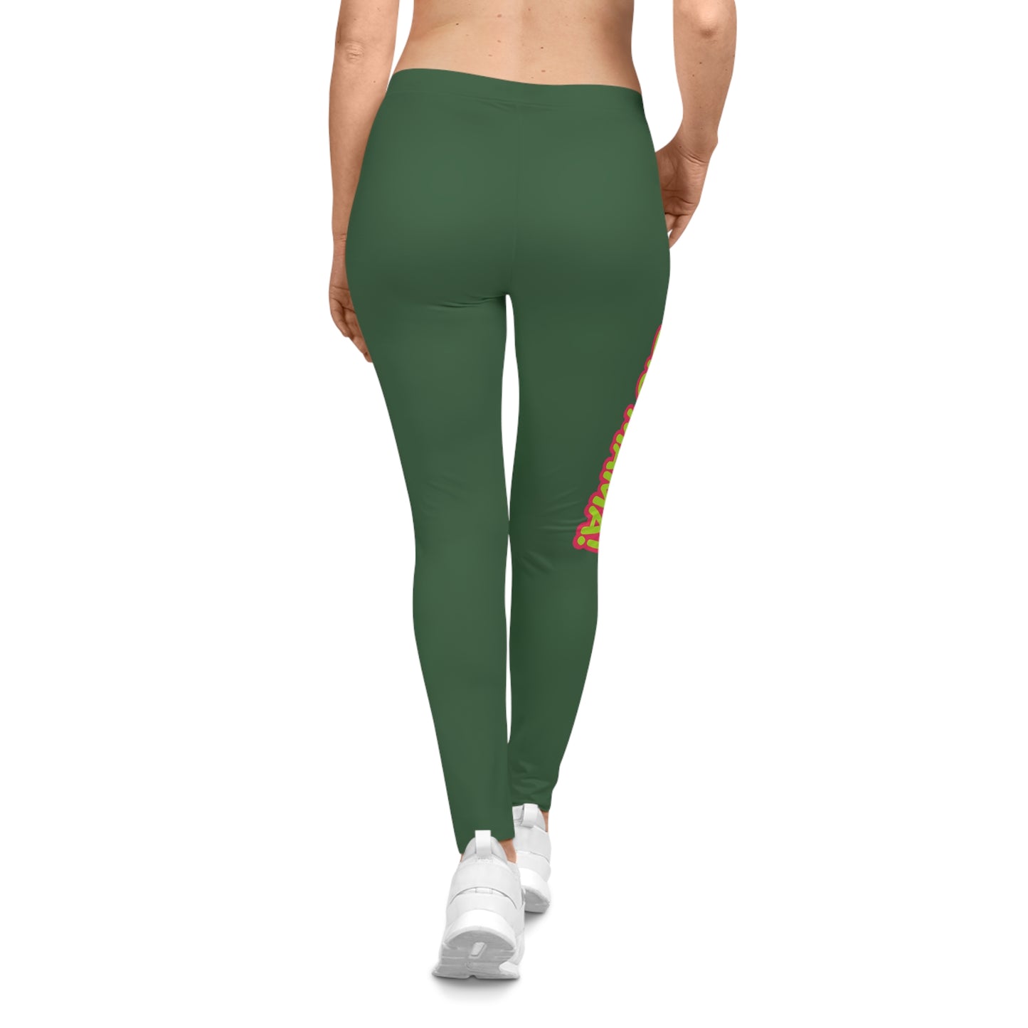 Bold Statement Women's Casual Leggings, Comfortable Activewear for Everyday Use, Perfect for Home, Yoga, Gym, and Gifts