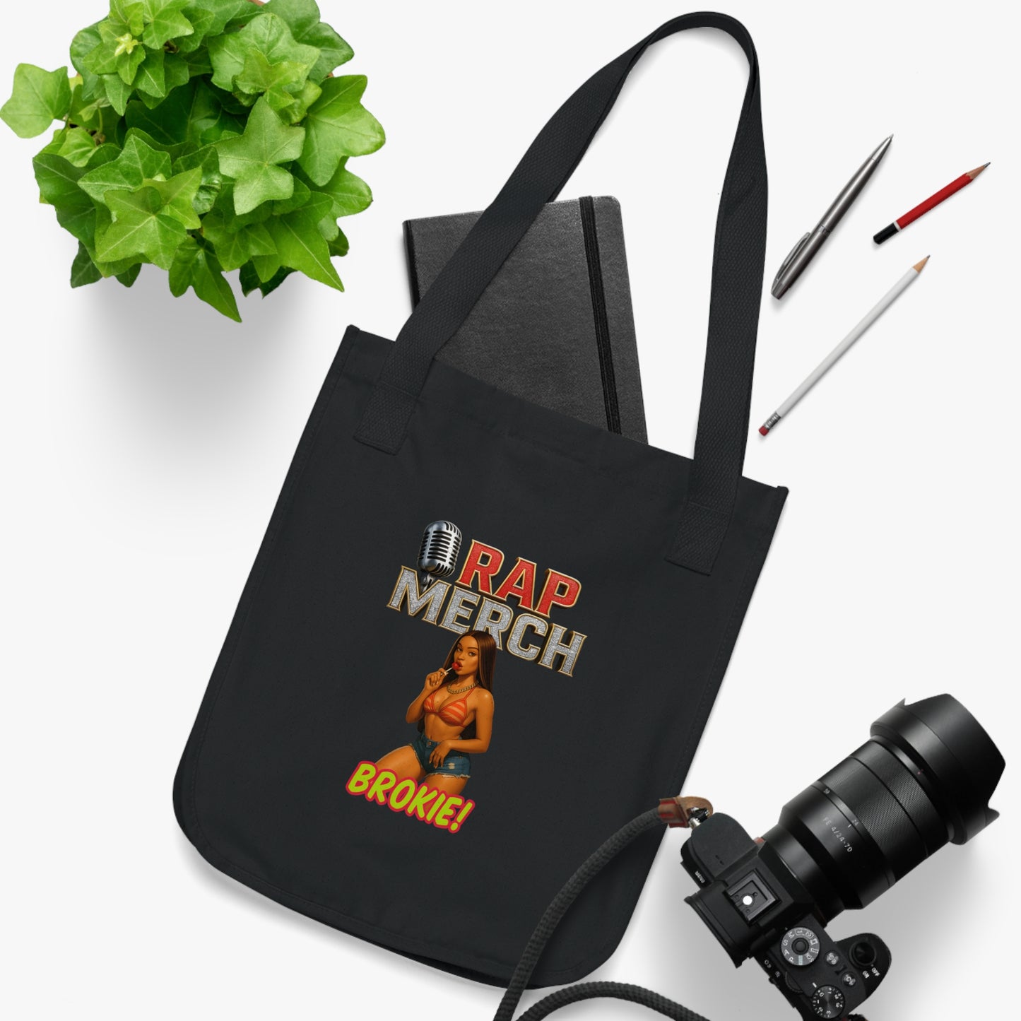 Rap Merch Organic Tote Bag - Perfect for Music Lovers, Festival Essentials, Shopping, Eco-Friendly Gift, Stylish Everyday Use