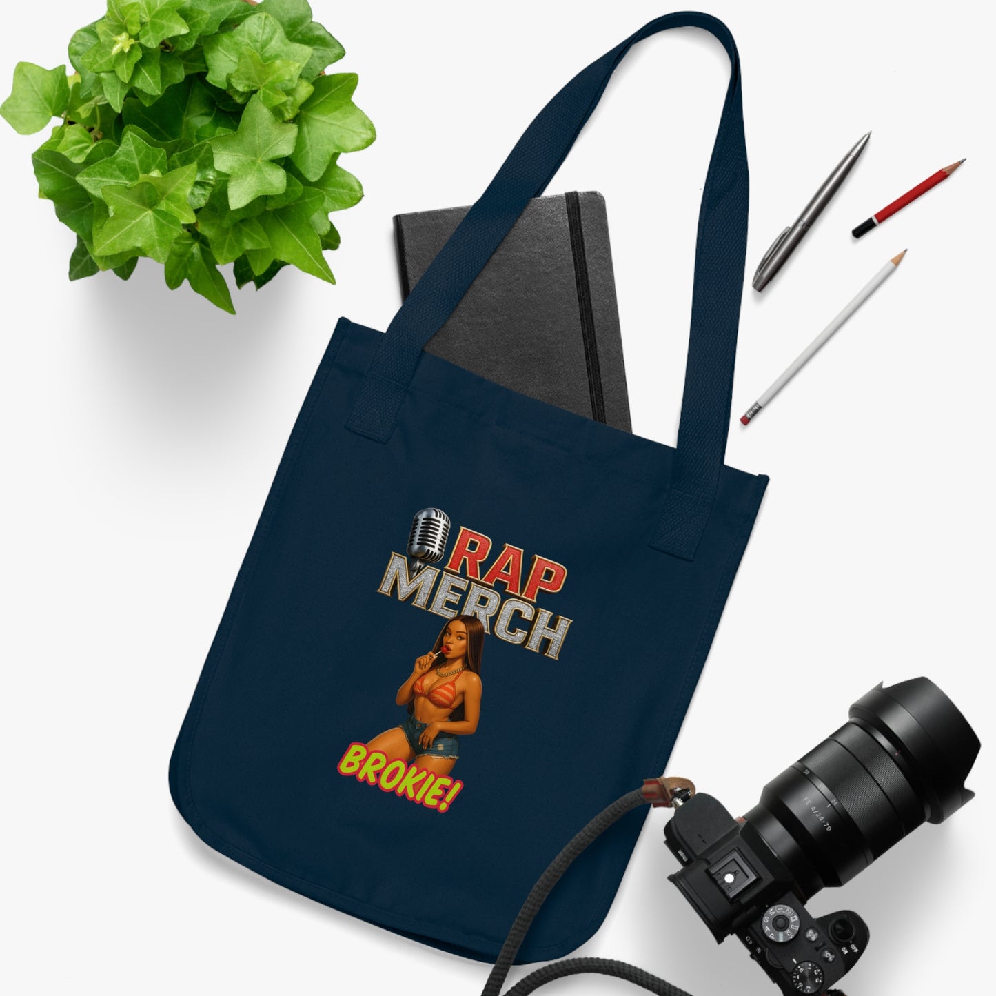 Rap Merch Organic Tote Bag - Perfect for Music Lovers, Festival Essentials, Shopping, Eco-Friendly Gift, Stylish Everyday Use
