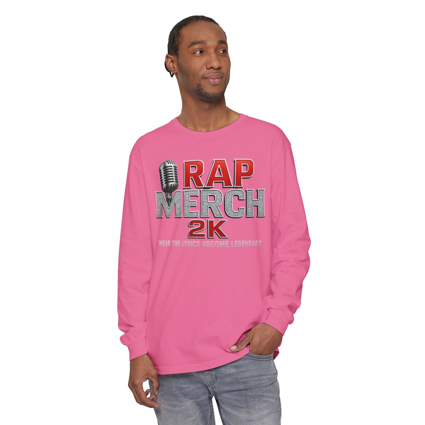 Rap Merch Long Sleeve T-Shirt - Legendary Lyrics Apparel, Music Lover Gift, Unisex Fashion, Casual Wear, Concert Merchandise