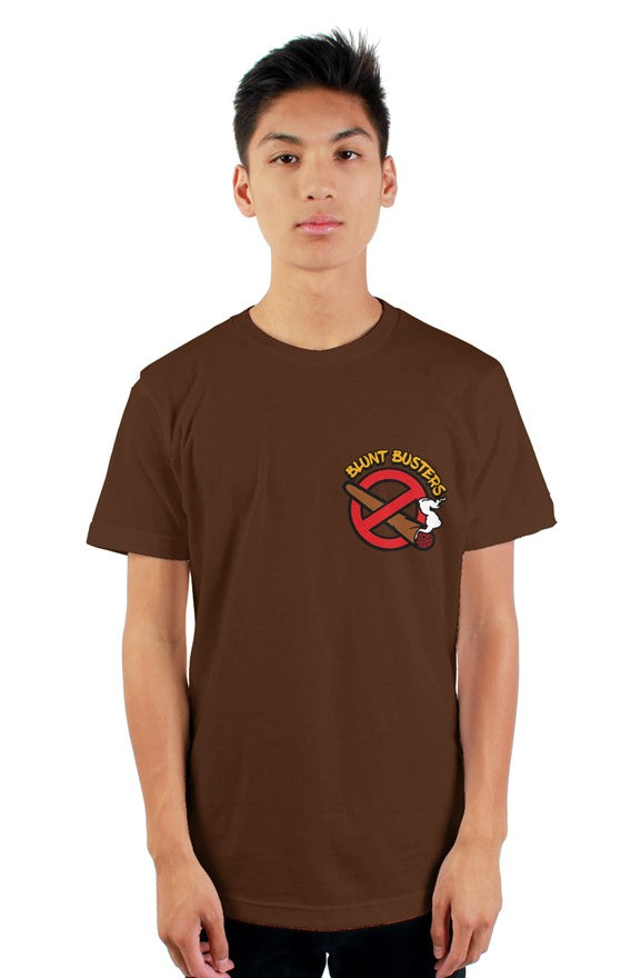 Classic Tultex Mens T Shirt Brown | Bluntbusters