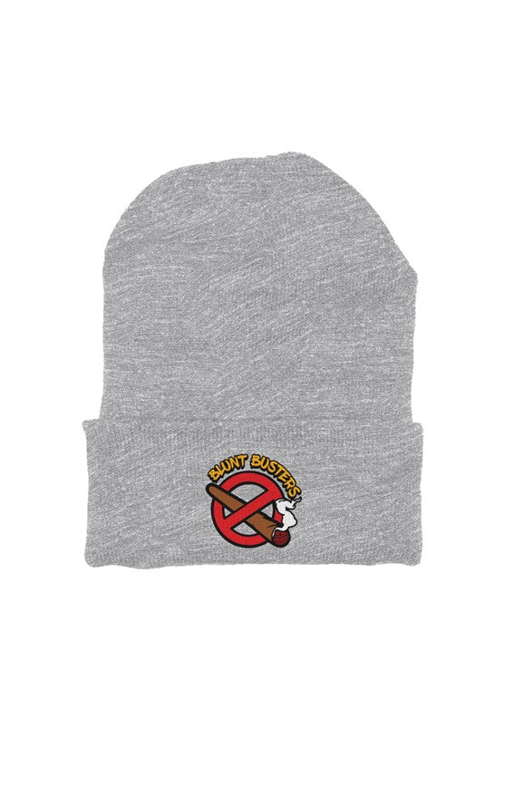 Stylish Heather Grey Beanie Hat | Bluntbusters