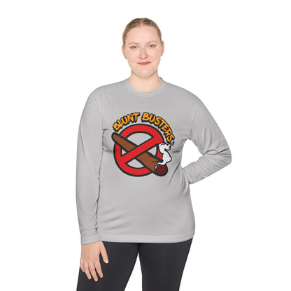promo pack Blunt Busters Long Sleeve Tee, Perfect for Casual Wear, Gifting, Humor, and Celebrations like Birthdays or Holidays, Just for Laughs!