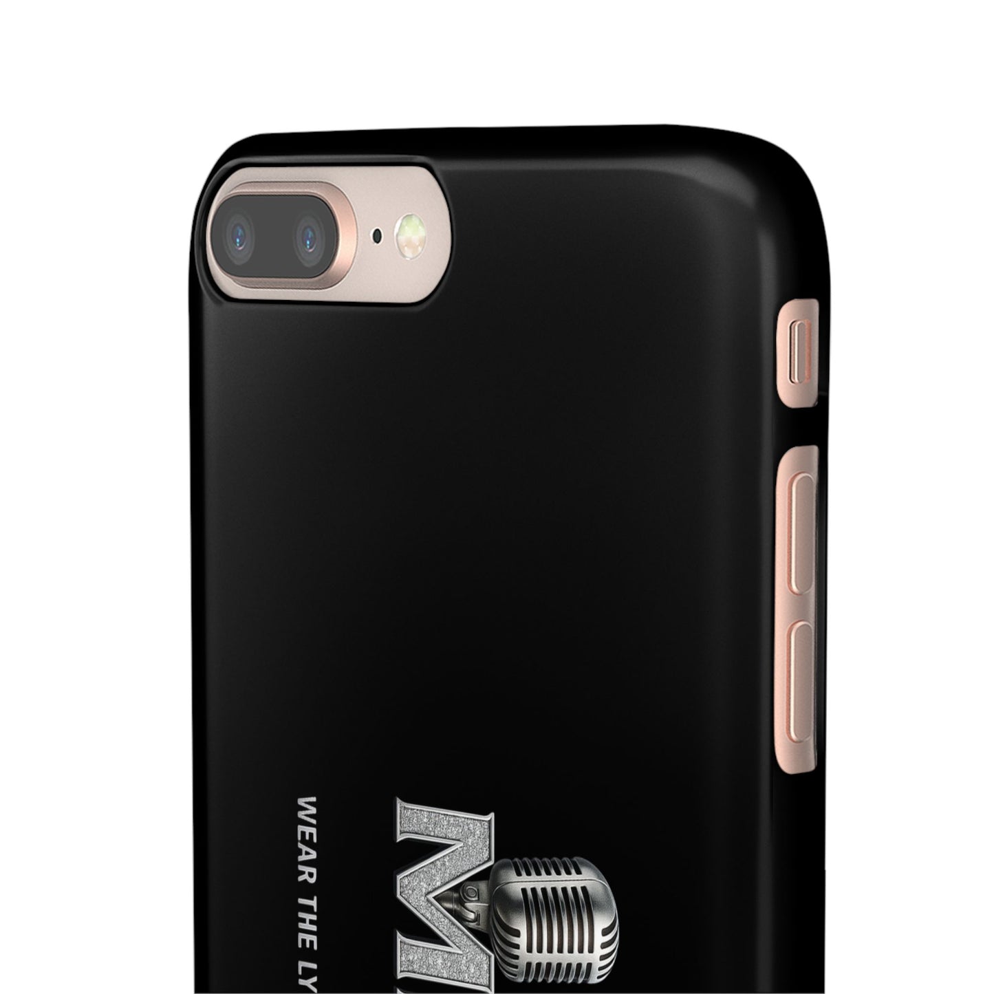 Rap Merch Snap Case for Music Lovers, Hip Hop Phone Cover, Mobile Accessories, Gift for Musicians, Trendy Phone Case