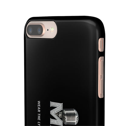 Rap Merch Snap Case for Music Lovers, Hip Hop Phone Cover, Mobile Accessories, Gift for Musicians, Trendy Phone Case