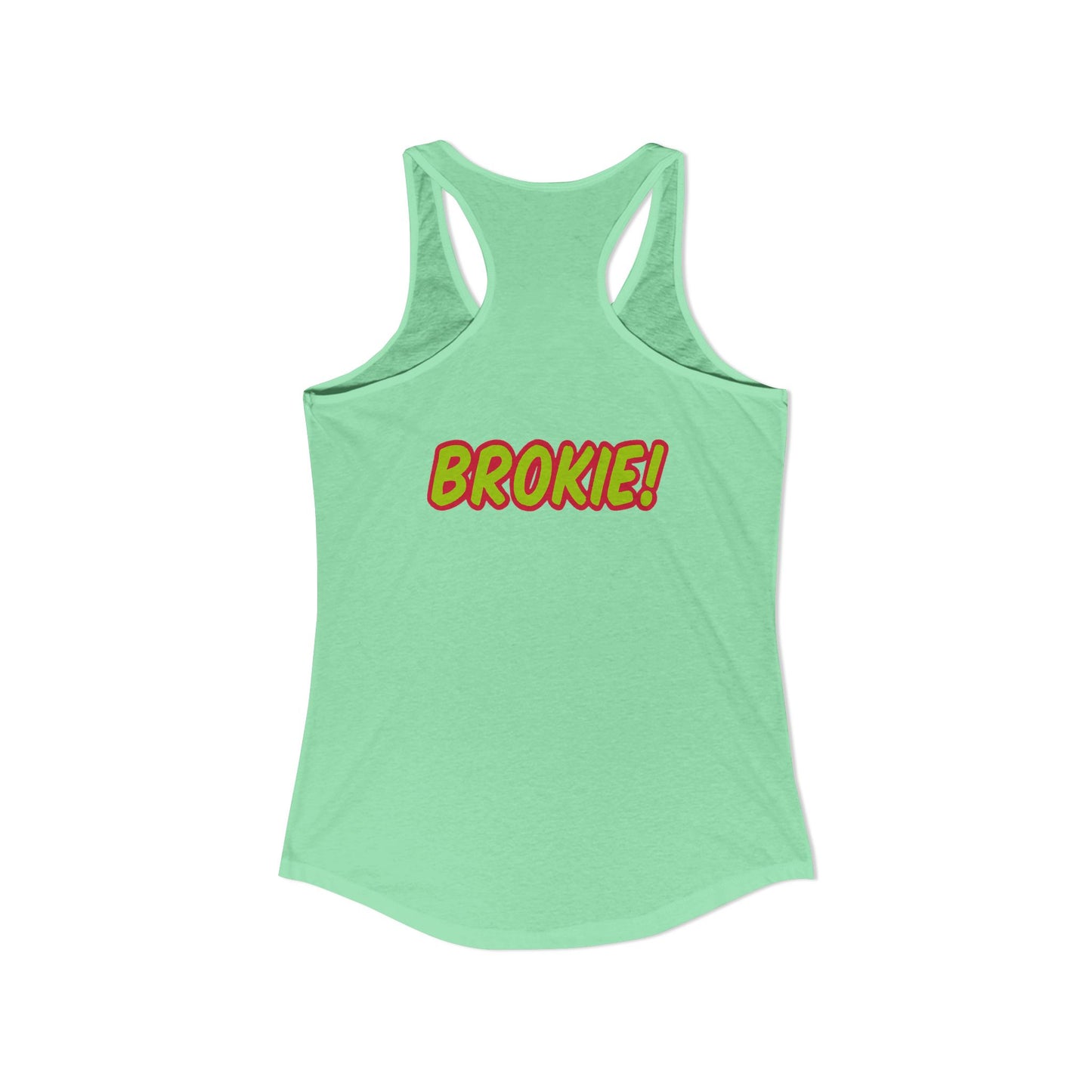 Women's Music-Inspired Racerback Tank, Cool Summer Workout Top, Rap Merch Tee, Casual Streetwear, Gift for Music Lovers, 80s Theme Party Tee