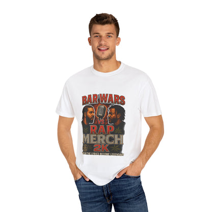 Bar Wars Unisex T-Shirt, Streetwear Fashion, Hip Hop Gift, Music Lover Tee, Funny Gift for Men and Women