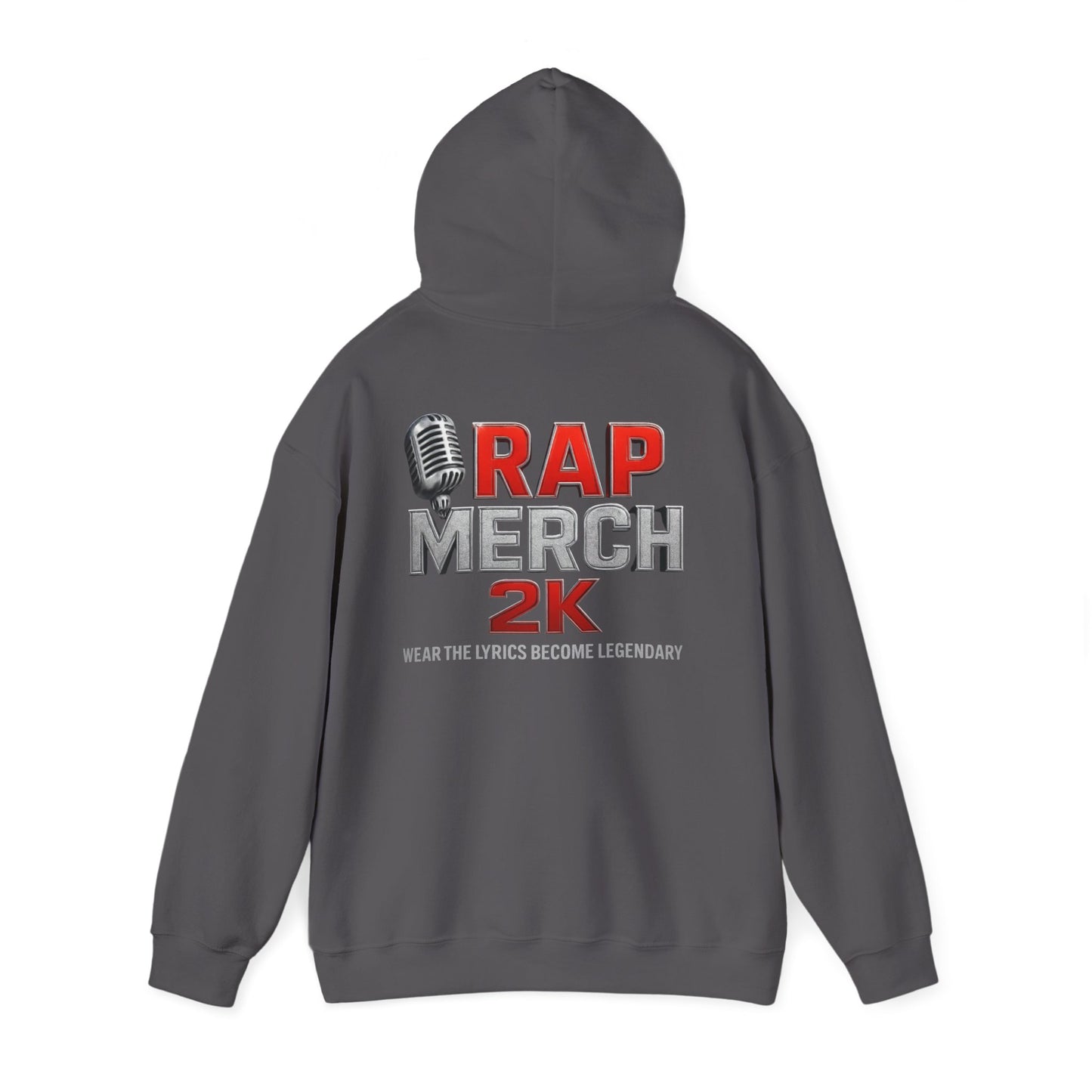 Rap Merch Hooded Sweatshirt, Unisex Rap Hoodie, Music Lover Gift, Cool Streetwear, Hip Hop Fashion, Celebrate Your Passion