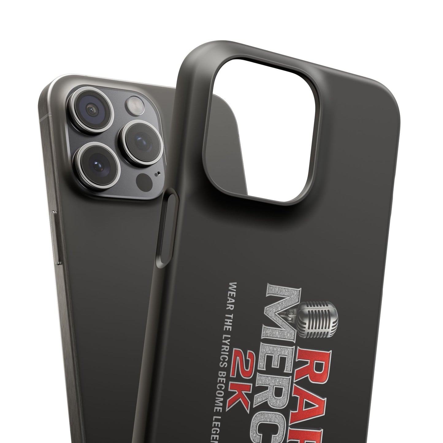Rap Merch Snap Case for Music Lovers, Hip Hop Phone Cover, Mobile Accessories, Gift for Musicians, Trendy Phone Case