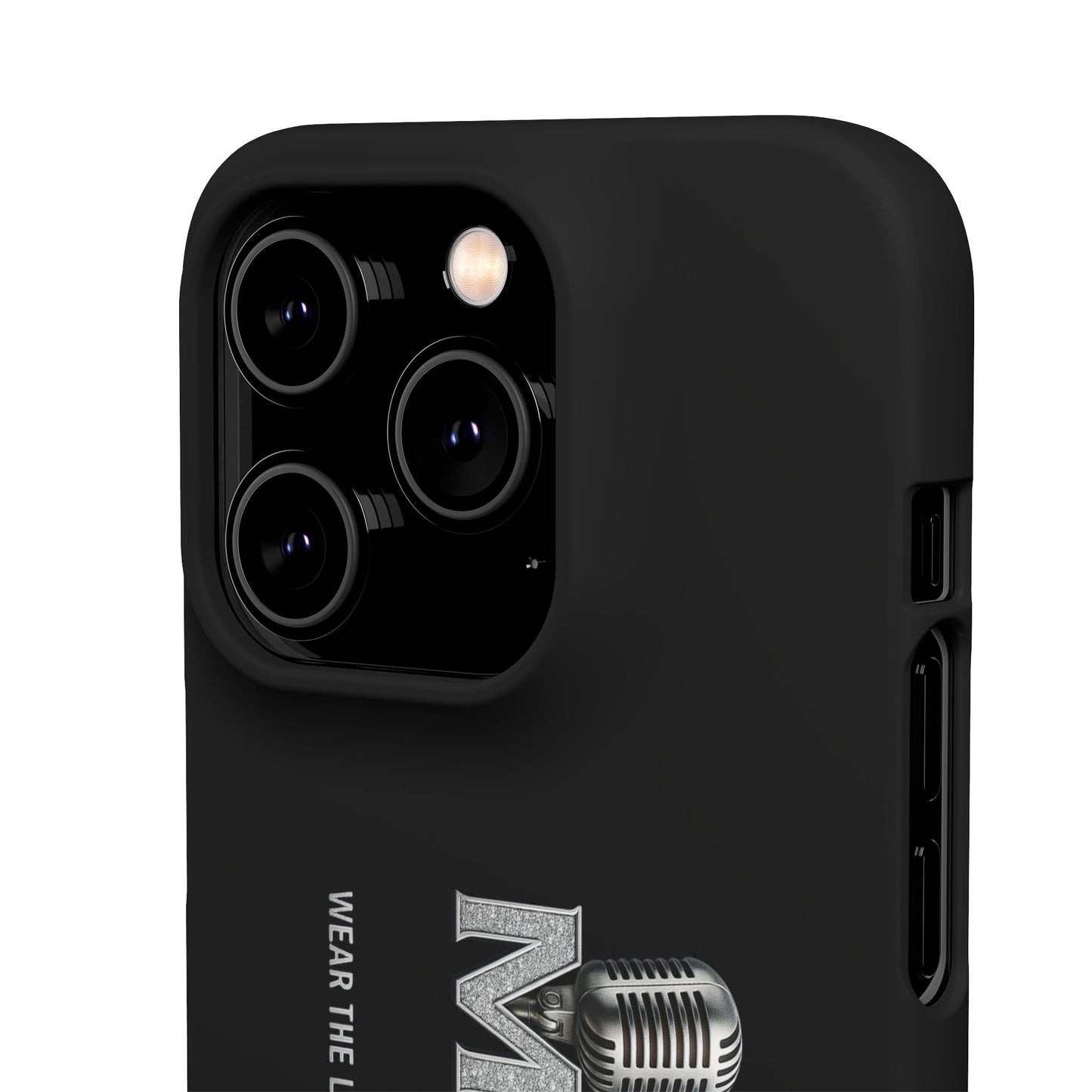 Rap Merch Snap Case for Music Lovers, Hip Hop Phone Cover, Mobile Accessories, Gift for Musicians, Trendy Phone Case