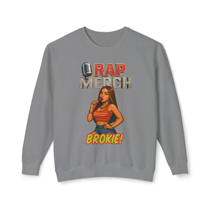 Rap Merch Unisex Crewneck Sweatshirt - Cool Hip-Hop Style, Perfect Gift for Music Lovers, Casual Streetwear, Birthday and Concert Attire
