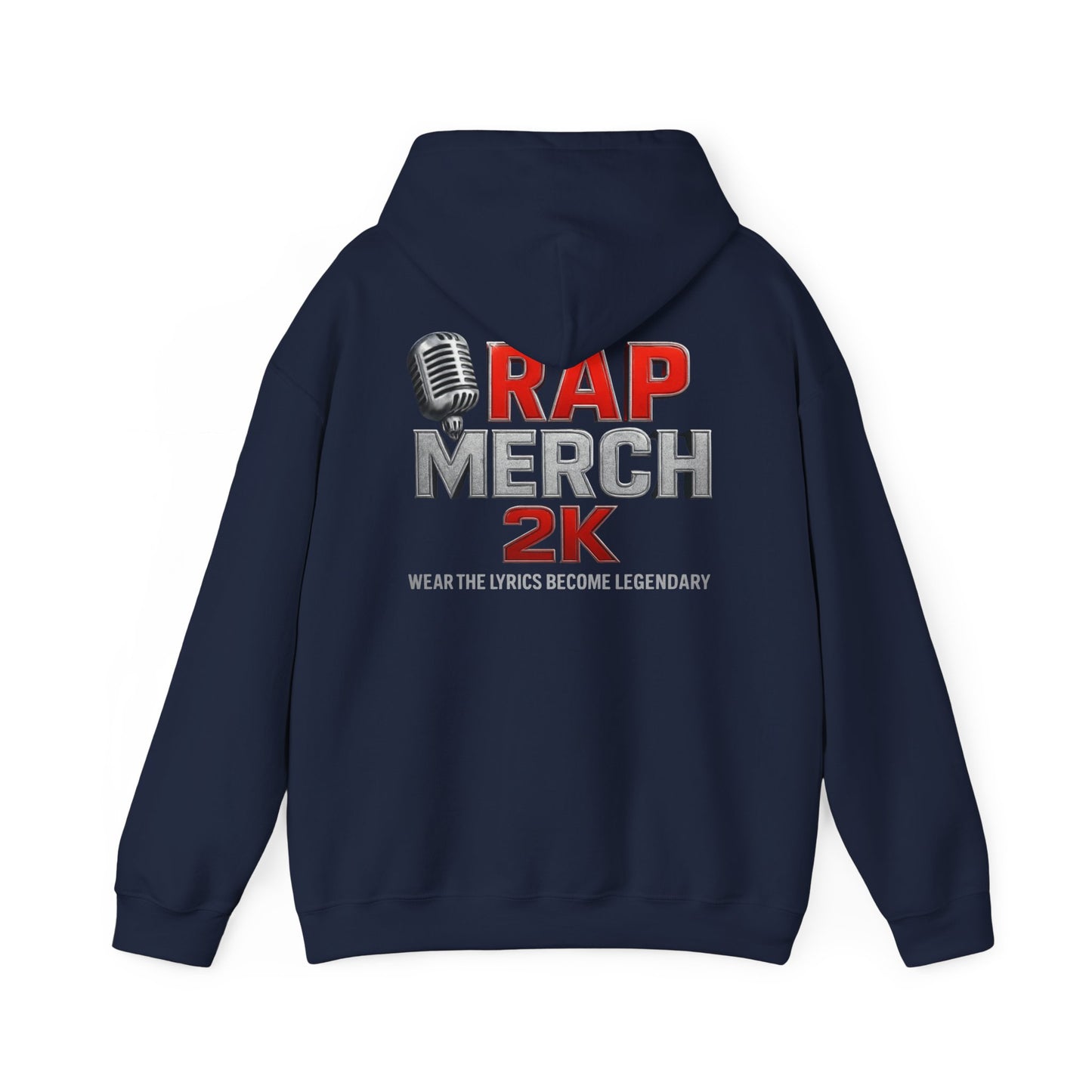 Rap Merch Hooded Sweatshirt, Unisex Rap Hoodie, Music Lover Gift, Cool Streetwear, Hip Hop Fashion, Celebrate Your Passion