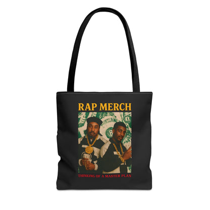 Rap Merch Hip-Hop Tote Bag - Streetwear Fashion, Graphic Bag for Music Lovers, Gift for Hip-Hop Fans, Everyday Use, Festival Accessory