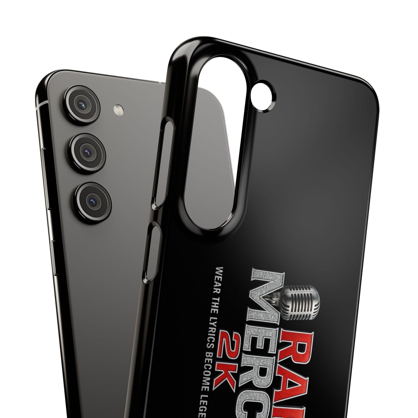 Rap Merch Snap Case for Music Lovers, Hip Hop Phone Cover, Mobile Accessories, Gift for Musicians, Trendy Phone Case